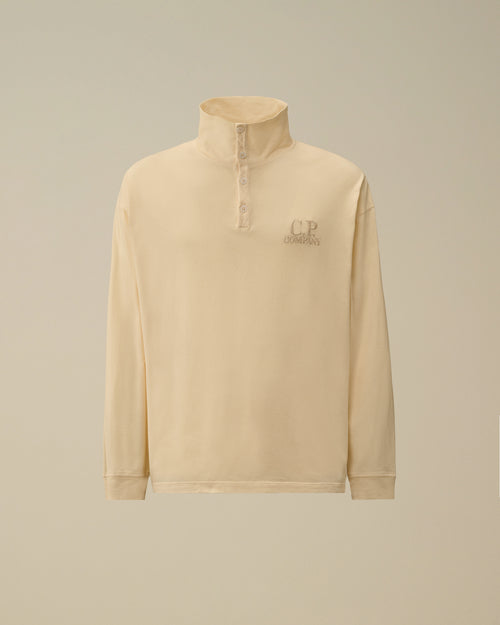 20/1 Jersey Long Sleeve Boxy Polo