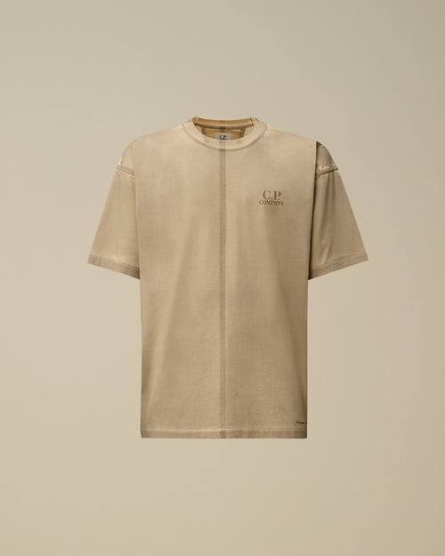 24/1 Jersey Short Sleeve Printed Logo T-Shirt