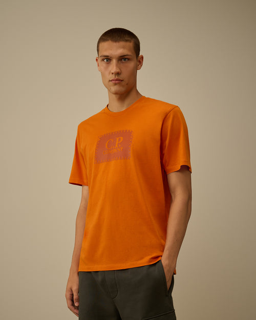 30/1 Jersey Short Sleeve Logo Label T-Shirt