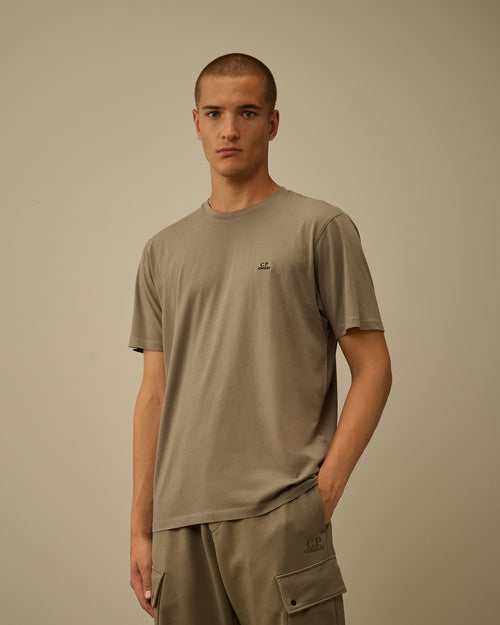 30/1 Jersey Short Sleeve Logo Patch T-Shirt