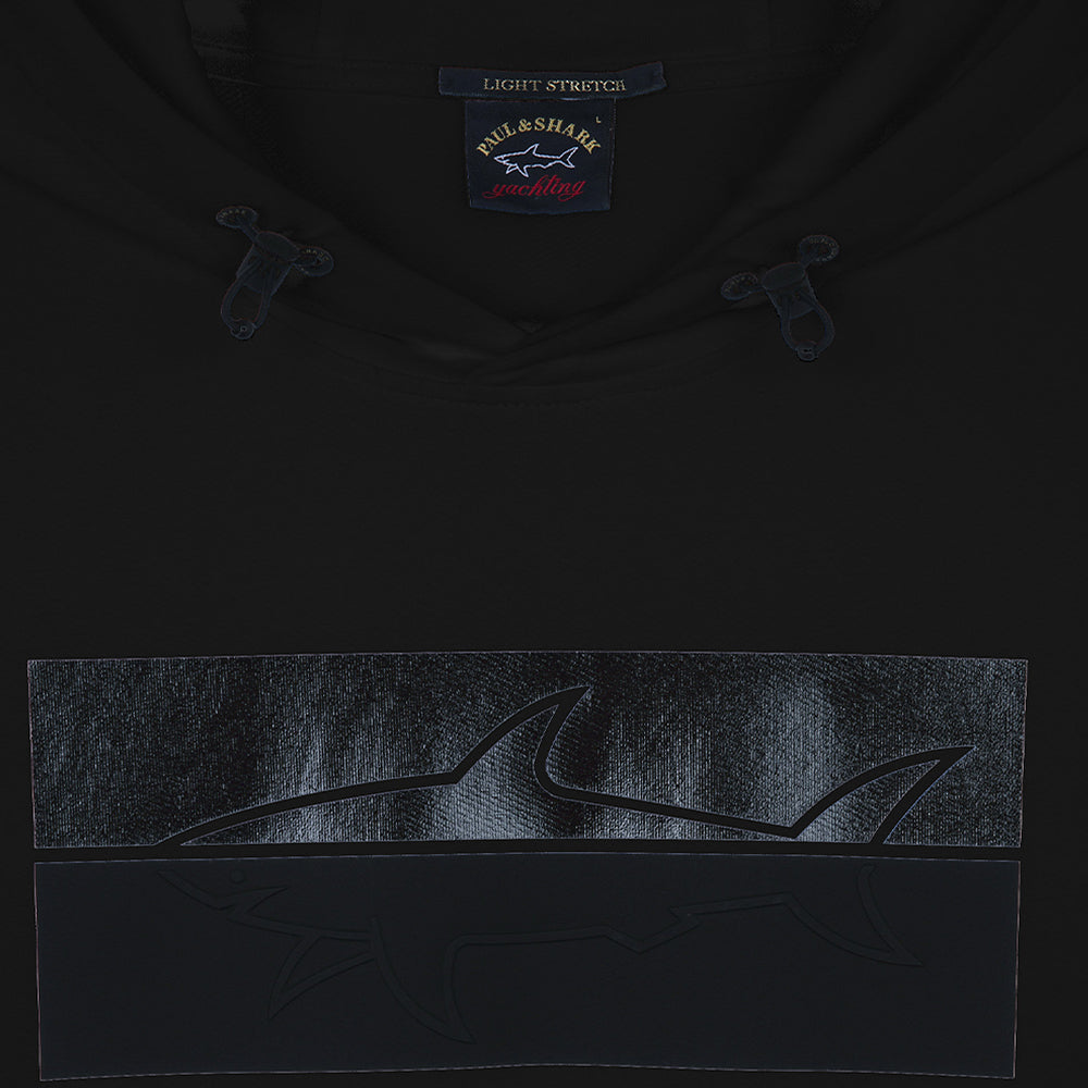 SWEAT À CAPUCHE AVEC GRAND IMPRIMÉ 'SHARK'