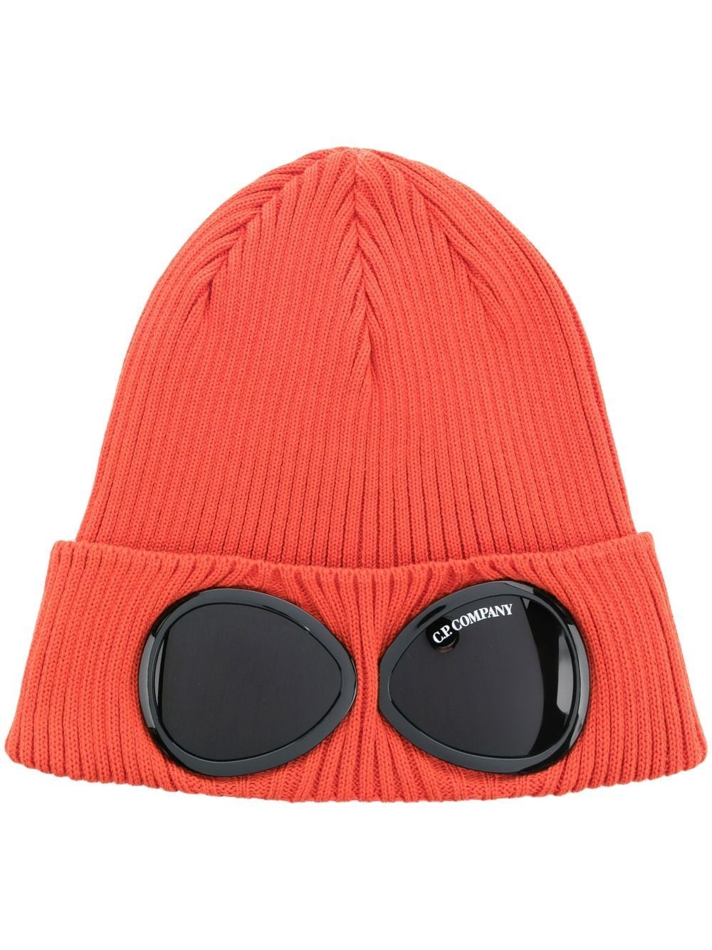 C.P. COMPANY Bonnet Goggle Orange