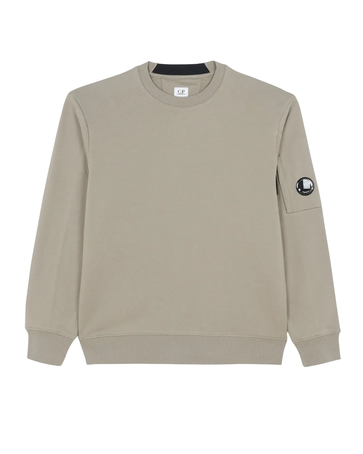 C.P. COMPANY - Sweats à Détail de Lentille Gris