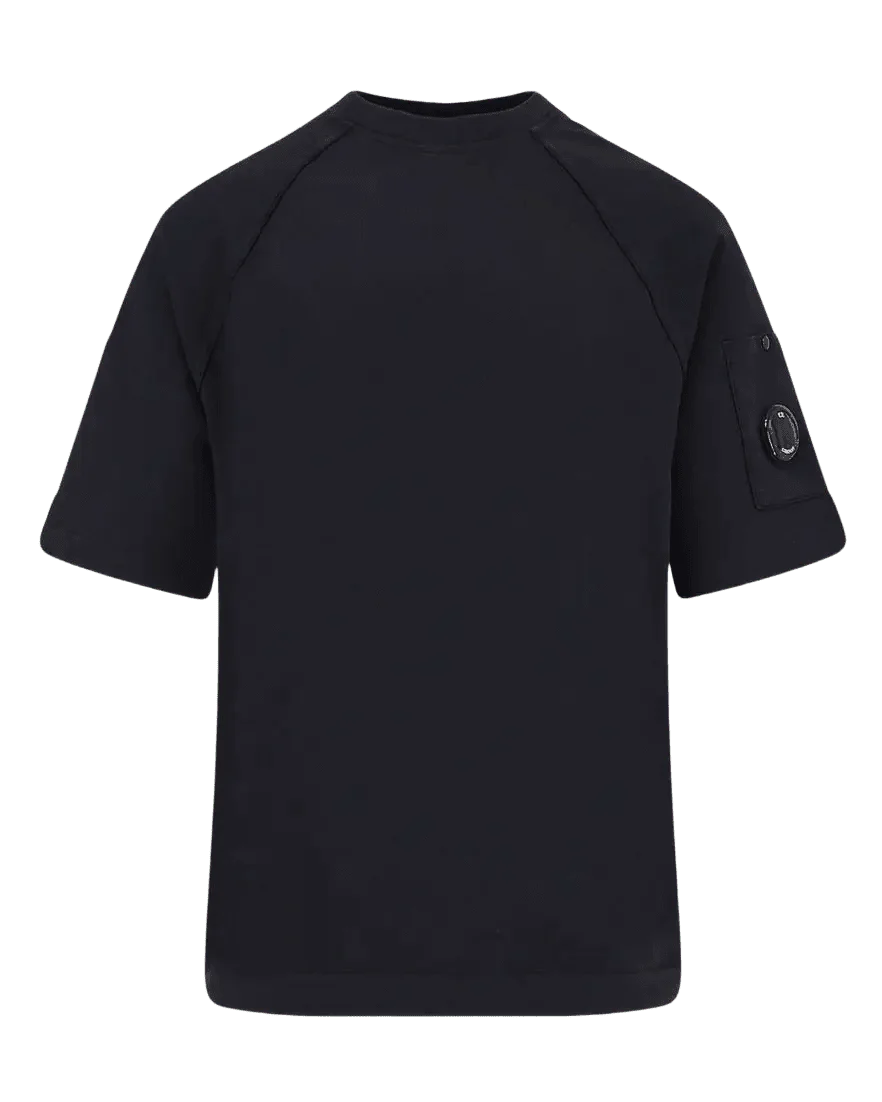 C.P. COMPANY - T-shirt à Poche sur la Manche Noir