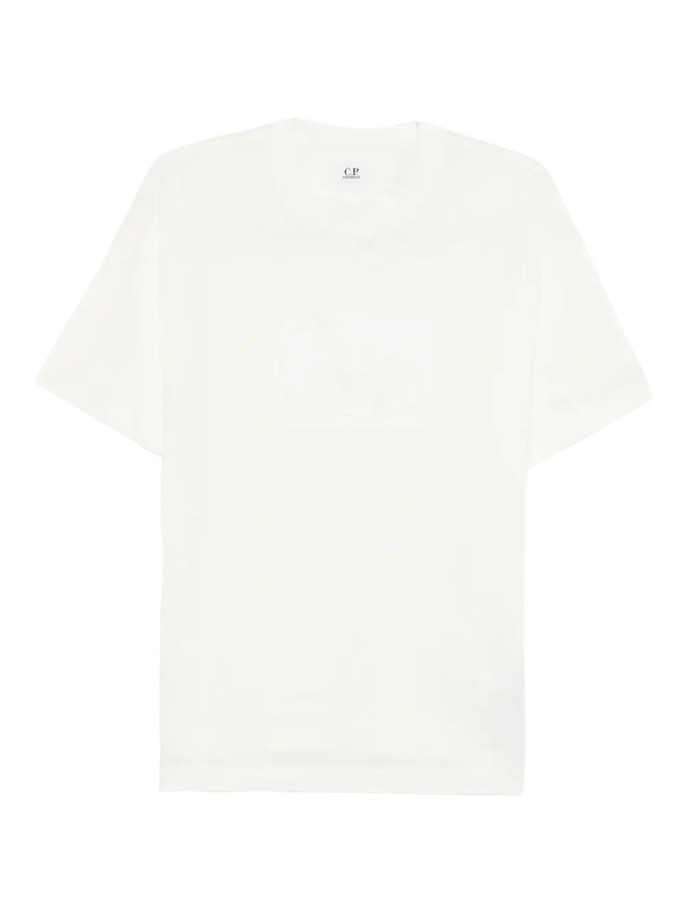 C.P. COMPANY - T-shirt Jersey Short Sleeve Beige