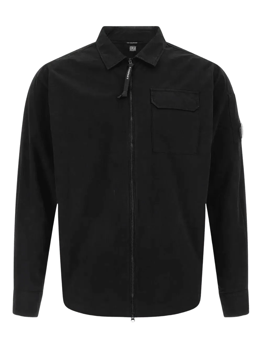 C.P. COMPANY - Veste Zippée à Manches Longues Noir