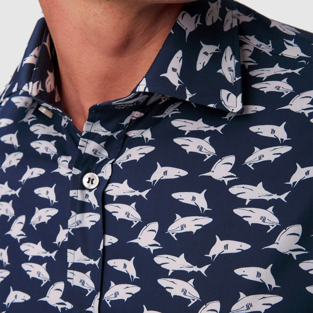 Chemise motif requins