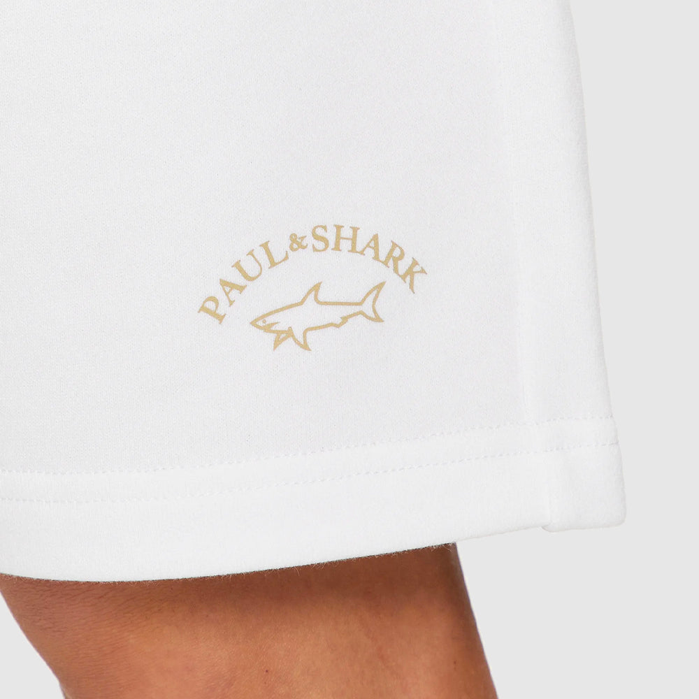 Short en coton à logo