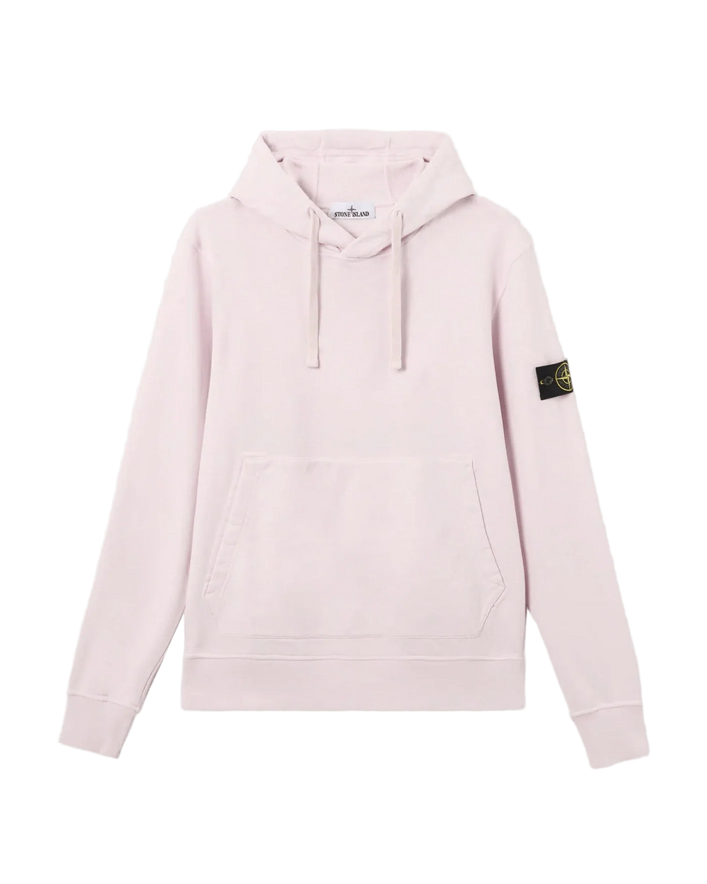 STONE ISLAND - Hoodie 6100062 ORGANIC COTTON FLEECE Rose