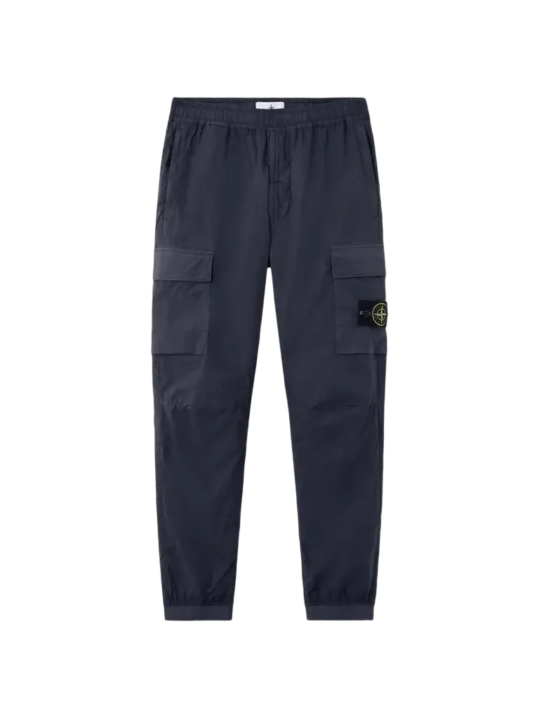 STONE ISLAND - Pantalon cargo coupe fuselée regular
