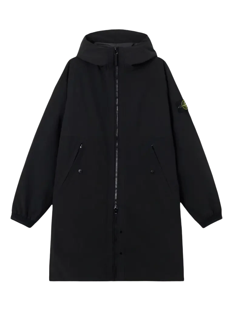 STONE ISLAND - Parka longue avec membrane résistante à l’eau et au vent