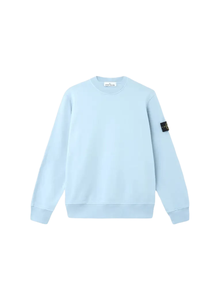 STONE ISLAND - Sweat-shirt ras-du-cou coupe regular