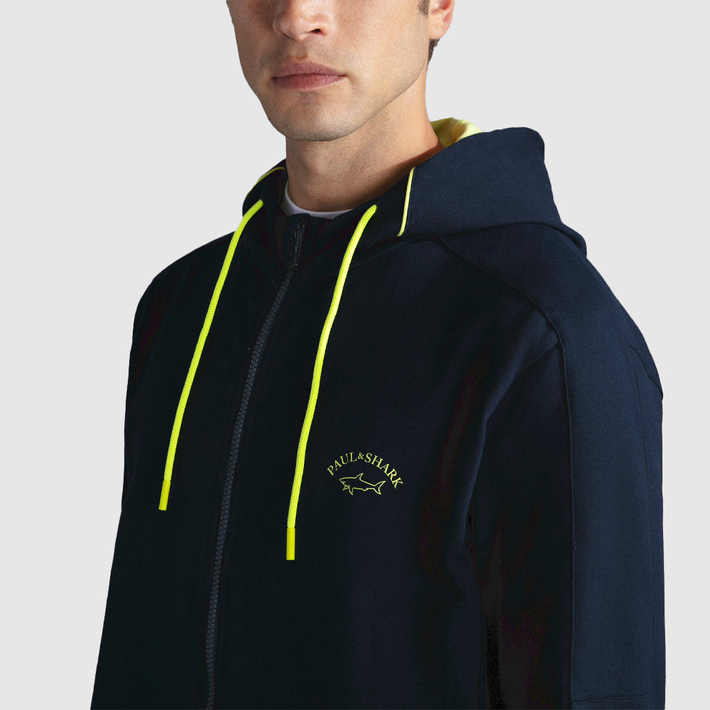 Sweat zippé à logo